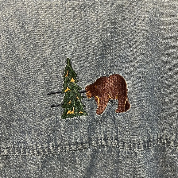 Breckenridge women’s denim embroidered jacket size 2X - Picture 5 of 7